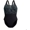 Image de Maillot de bain 1 pièce femme Speedo Eco+ Hyperboom Placem Muscleb - Bla/Grn