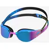 Image de Lunettes de natation Speedo Hyper Elite noir lilas bleu avec verres à effet miroir bleu