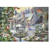 Image de The House Of Puzzles, Oiseaux D'hiver, Grand 500 Piece Puzzle