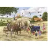 Image de The House Of Puzzles, Faire Du Foin, Grand 500 Piece Puzzle