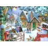 Image de The House Of Puzzles, Vue Du Bonhomme De Neige, 1000 Piece Puzzle
