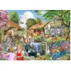 Image de The House Of Puzzles, À La Porte De La Ferme, Grand 500 Piece Puzzle