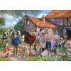 Image de The House Of Puzzles, Ferme Macdonald, Grand 500 Piece Puzzle
