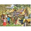 Image de The House Of Puzzles, Chevaux Et Chiens, Grand 500 Piece Puzzle