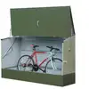 Image de Abri À Vélos En Métal 1750l Vert + Kit D'ancrage - Bicycle Store