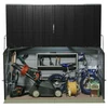 Image de Coffre De Rangement Métal 1500l Anthracite - 1,51m² Utile - Storeguard