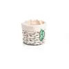 Image de Cache Pot En Tissu Noir & Blanc