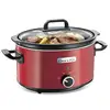 Image de Crock-pot Scv400rd Mijoteuse 3,5 L Noir, Rouge