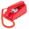 Image de Téléphone vintage GPO TRIM bouton poussoir rouge   sonnerie cloche authentique style 70s