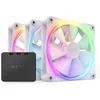 Image de Ventilateurs - NZXT - F120 RGB Triple Pack - 120 mm - Blanc - Compatible NZXT CAM