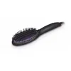 Image de GLAMORISER Brosse lissante BLACK EDITION - picots infusés à l’huile de diamant noir - Noir/Violet