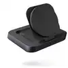 Image de Support De Chargement Magnétique 15w Plastique Caoutchouté Noir 9 Cm Zens