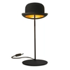 Image de INNERMOST lampe de table avec le chapeau JEEVES (Chapeau melon noir avec inteur dorBone - Feutre et aluminium anodisé)
