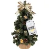 Image de Creative Home Mini Sapin De Noel Artificiel Doré 40 Cm Petit Sapin De Noel Artificiel Décoration Sapin Artificiel