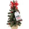 Image de Creative Home Mini Sapin De Noel Artificiel Rouge 40 Cm Petit Sapin De Noel Artificiel Décoration Sapin Artificiel