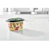 Image de Foodsaver Ffc022x Boîte Hermétique Alimentaire Ovale 1,2 L Noir, Transparent 1 Pièce(s)