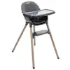 Image de Chaise haute presti 3-en-1 évolutive - chaise, chaise basse, tabouret - charcoal 3AJ999CHCEU