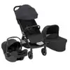 Image de Poussette trio myavo - siège auto snuglite i-size, nacelle, habillage pluie - charcoal GT2107CACHC000