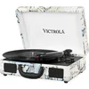 Image de Platine vinyle portable vintage VICTROLA - Vitesse 33 tours - Carte - Bluetooth - Garantie 2 ans