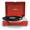Image de Tourne disques compatible bluetooth 33 , 45 , 78 tours modèle re-spin victrola rouge VSC725SBPOS