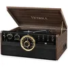 Image de Platine Vinyle 6-en-1 - VICTROLA - Empire - Bluetooth - Radio FM - 33/45/78 t/min