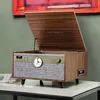 Image de Platine vinyle - VICTROLA - Century - 5 en 1 - Noyer - Vintage