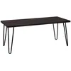 Image de Owen Table basse rectangulaire en couleur Espresso