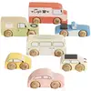 Image de Le Toy Van Voitures Jouets En Bois Vintage Set Fsc 100% Durable