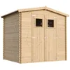 Image de Chalet de jardin en bois 433 m² TIMBELA - Ep. 19 mm - Plancher inclus - Pin / épicéa - M369+M369G