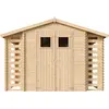 Image de Abri De Jardin En Bois Avec À Bûches 5,47 M² - H218 X 328 X 206 Cm - Timbela M391