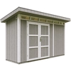 Image de Abri De Jardin À Base De Bois En Panneaux Lp Smartside 4 M² - Timbela M902a- Couleur De Peinture Tundra Grey