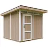 Image de Abri De Jardin À Base De Bois En Panneaux Lp Smartside 6 M² - Timbela M903- Couleur De Peinture Terra Brown