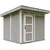 Image de Abri De Jardin À Base De Bois En Panneaux Lp Smartside 6 M² - Timbela M903- Couleur De Peinture Tundra Grey