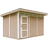 Image de Abri de Jardin Qualité Premium 9m² / L412xL279xH237 cm - Timbela M904-TERRA BROWN