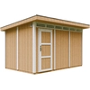 Image de Abri De Jardin À Base De Bois En Panneaux Lp Smartside 9 M² - Timbela M904 - Couleur De Peinture Harvest Honey