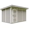 Image de Abri de Jardin Qualité Premium 9m² / L412xL279xH237 cm - Timbela M904-TUNDRA GREY
