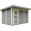 Image de Abri De Jardin À Base De Bois En Panneaux Lp Smartside 9 M² - Timbela M904- Couleur De Peinture Cavern Steel