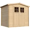 Image de Abri De Jardin En Bois - I236xl226xh218 Cm/ 4,33 M2 - Timbela M369f