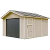 Image de Garage - Timbela - M990B - 13 m² - Panneaux LP SmartSide - Volets roulants électriques