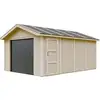Image de Garage Qualité Premium 17 M² - L378xl530 Cm - Construction En Panneaux Lp Smartside - Abri De Jardin Timbela M991b