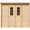 Image de Timbela M310c Abri De Jardin En Bois - L239xl142xh200cm/2.63 M2