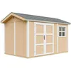 Image de Abri de Jardin Qualité Premium 8 68 m² - Timbela M914A-harvest honey - Construction de Panneaux LP Smartside