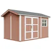 Image de Abri de Jardin Qualité Premium 868 m² - Timbela M914A-redwood red - Construction de Panneaux LP Smartside