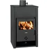 Image de EEK A   Prity K2 D Poêle à bois 116 kW   Chauffage au bois pour pièces à vivre