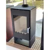 Image de Poêle à bois Verso Ina - 75 kW Puissance et design élégant pour un chauffage efficace