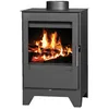 Image de Poêle à bois V05 Parma L   5 kW   Classe énergétique A   Design compact   Revêtement en acier   Sortie des fumées Ø150 mm