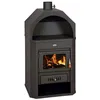 Image de Poêle à bois Prity   159 kW Noir Graphite Classe A Design Robuste