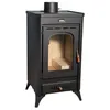 Image de Poêle à bois Prity SR   114 kW Noir Graphite Classe A Design Compact
