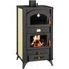 Image de Thermopoêle à bois avec four PRITY FG W18 R   23 4 kW Noir Graphite Classe A chaudière 15 L intégrée