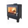 Image de Poêle à Bois Verso Rheia L - 5 kW Compacte et Efficace pour des Espaces Chaleureux